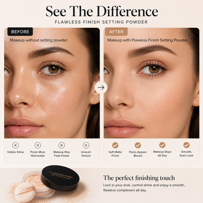 Lightweight & Comfortable- Setting Powder