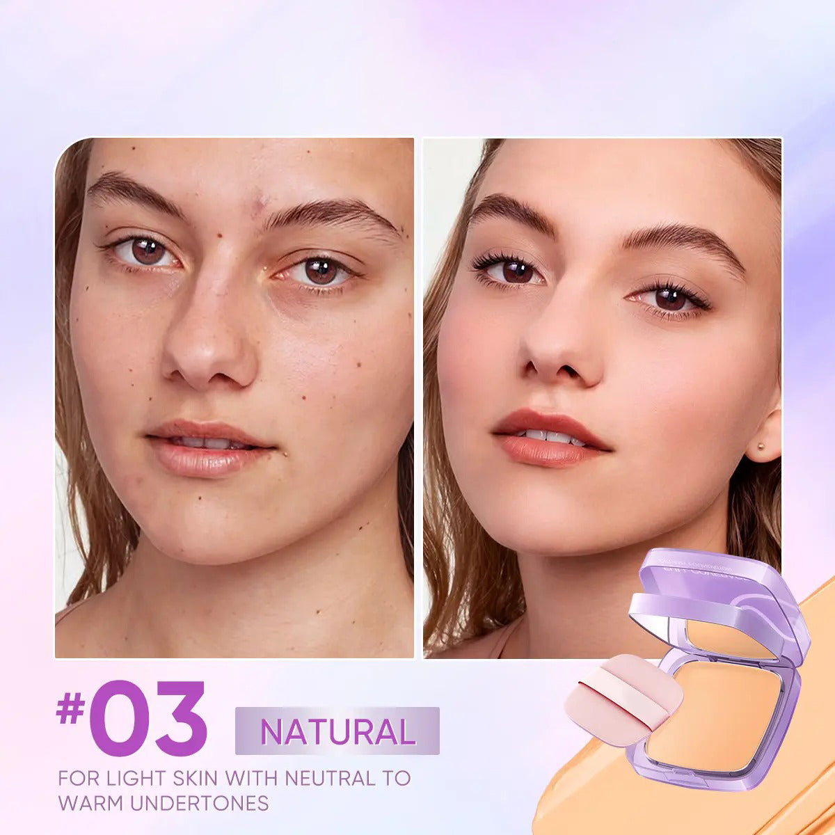 Creamy Foundation shade 03 Natural