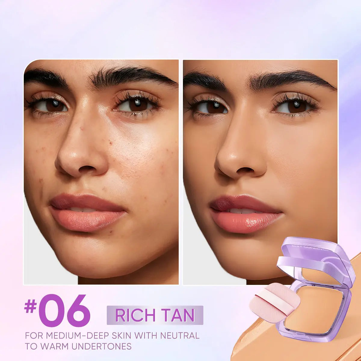 Creamy Foundation shade 06 Rich Tan