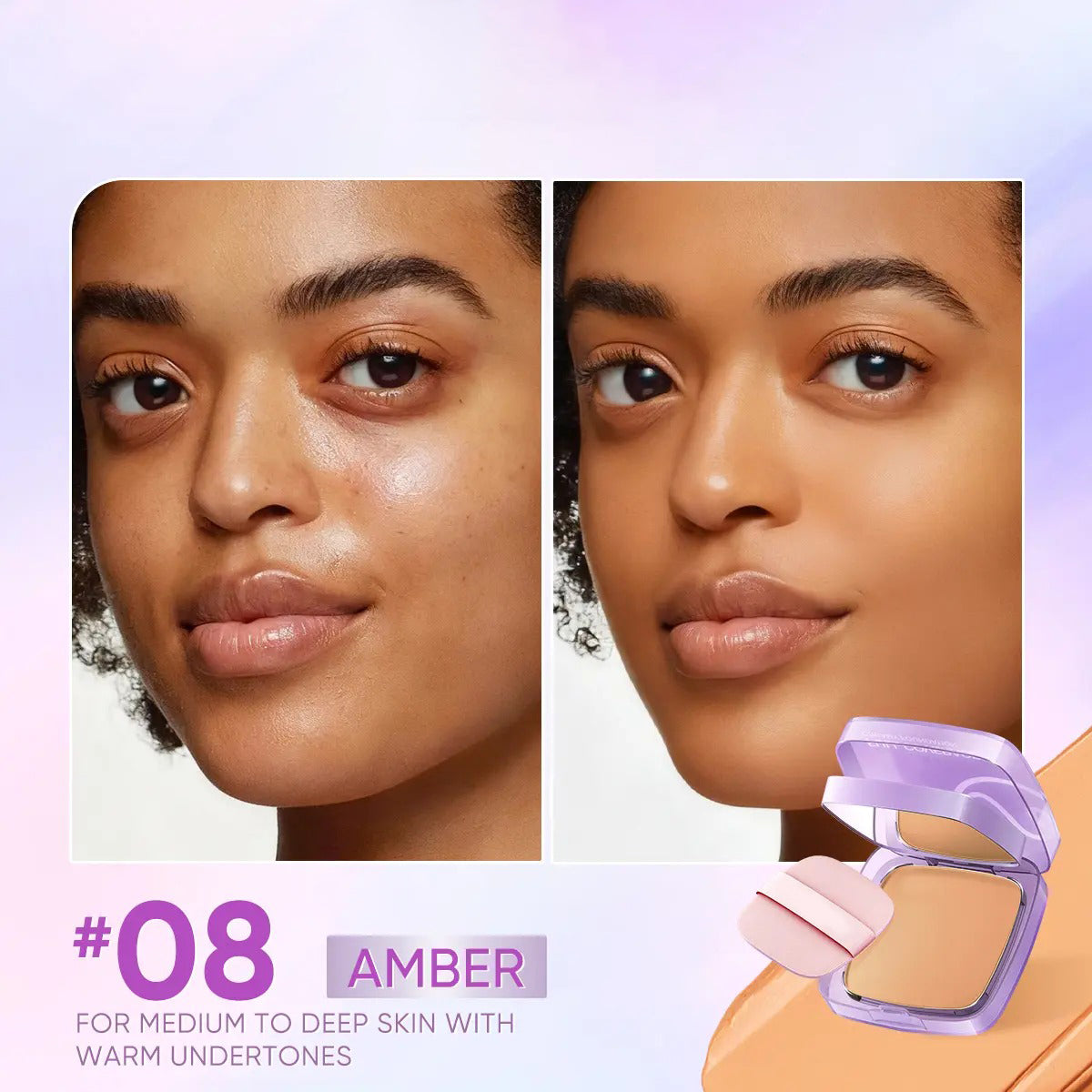 Creamy Foundation shade 08 Amber