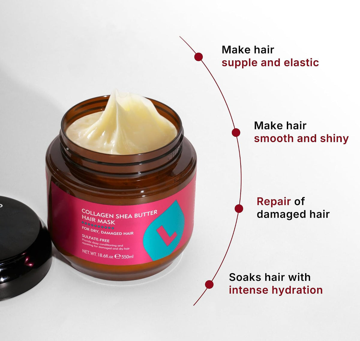 Collagen Shea Butter Deep Conditioning Hair Mask