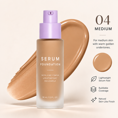 Serum Skin Foundation - 04 Medium