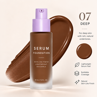 Serum Skin Foundation - 07 Deep